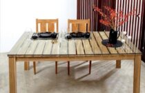 Diy Pallet Dining Table 210x136 