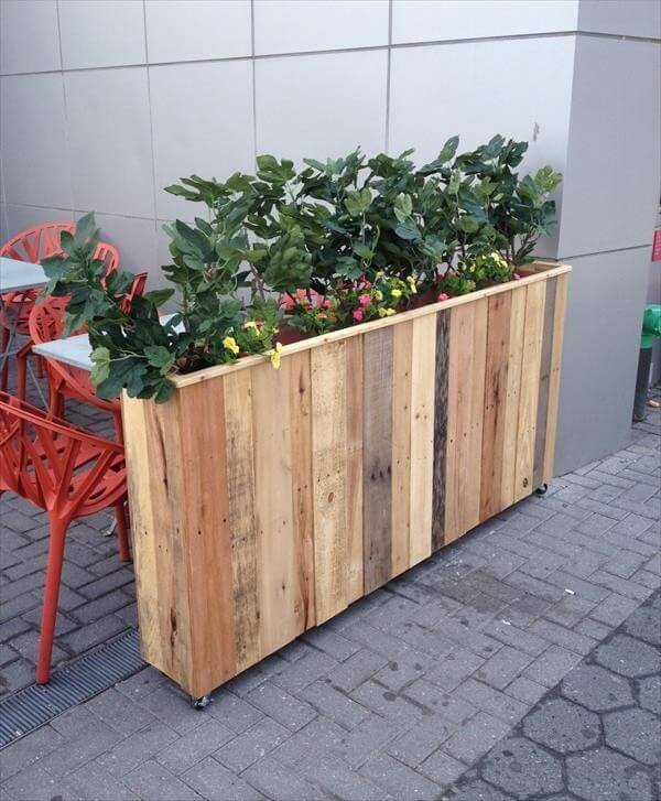 15 Amazing DIY Recycled Pallet Planter Boxes – Pallet Tips
