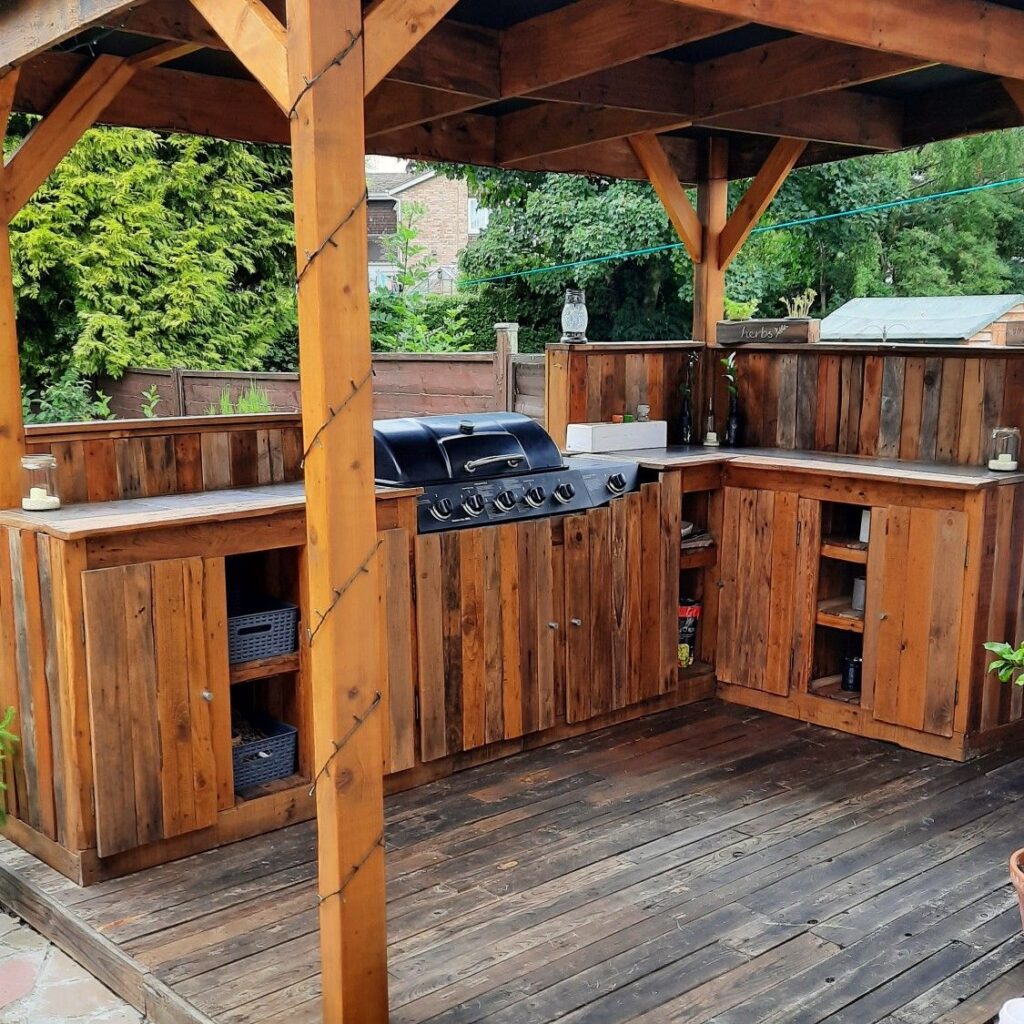 Outdoor Wooden Pallet Kitchen Ideas – Pallet Tips