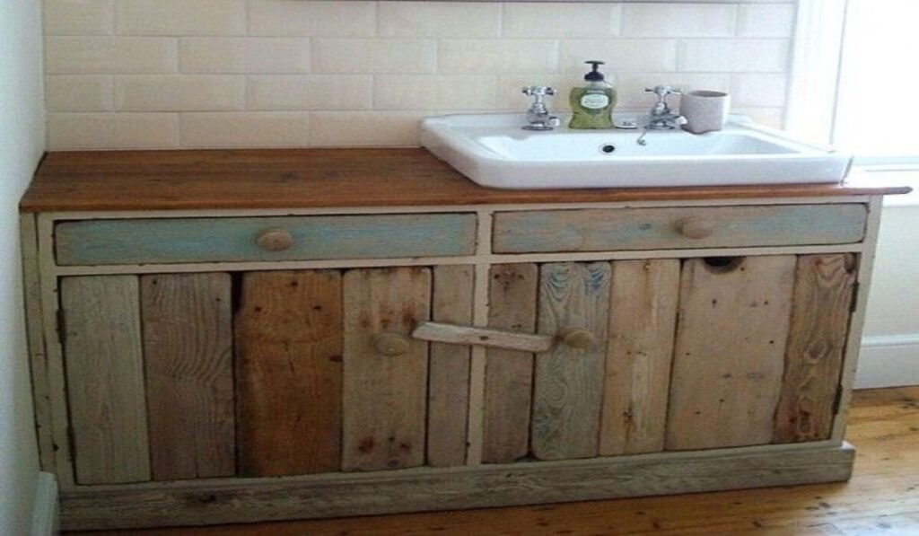 18 Best Wooden Pallet Bathroom Top Ideas Pallet Tips