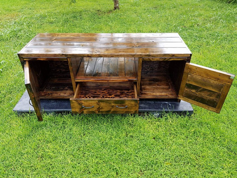 diy pallet tv stand