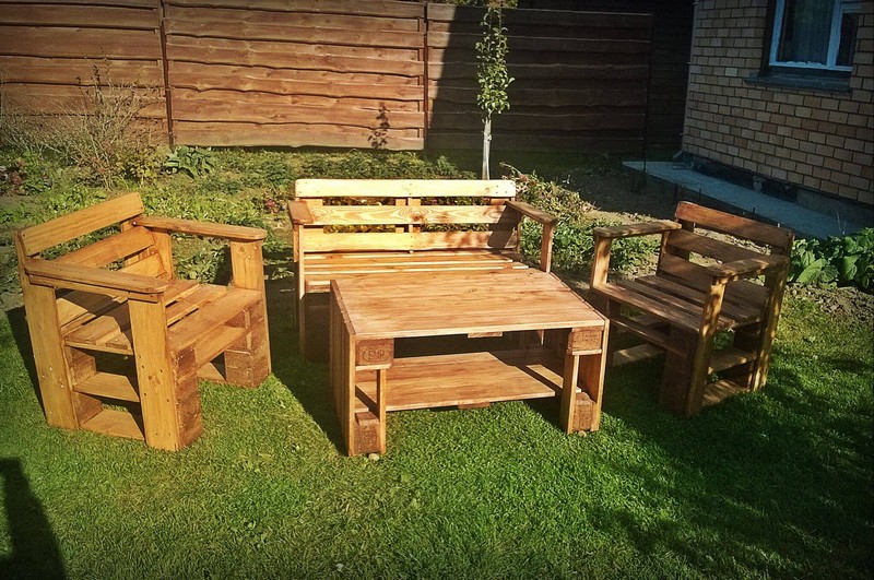 50 Stunning Ideas for Pallets Made Outdoor Furniture – Pallet Tips
